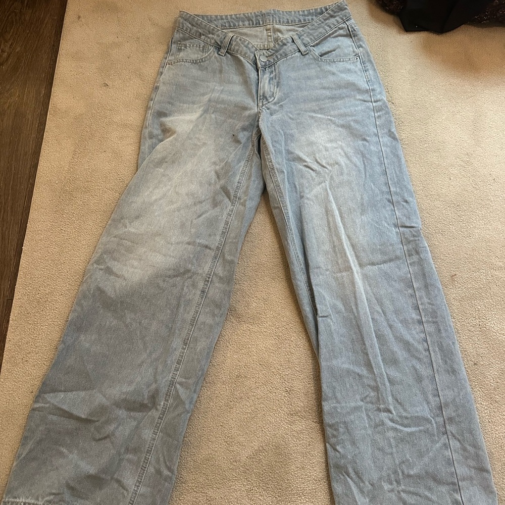 Women’s low low rise jeans no brand